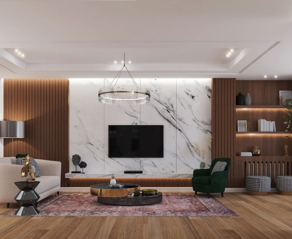 طراحی داخلی مسکونی پیروزی نشیمن