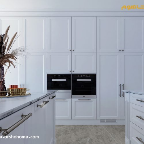 طراحی آشپزخانه پروژه زعفرانیه